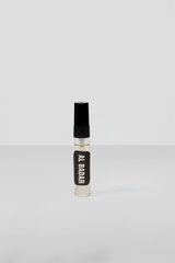 "7Perfumes Al Badar – The 5ml bottle with Mukhalat Al Bader-inspired oriental richness, perfect for sampling or gifting."